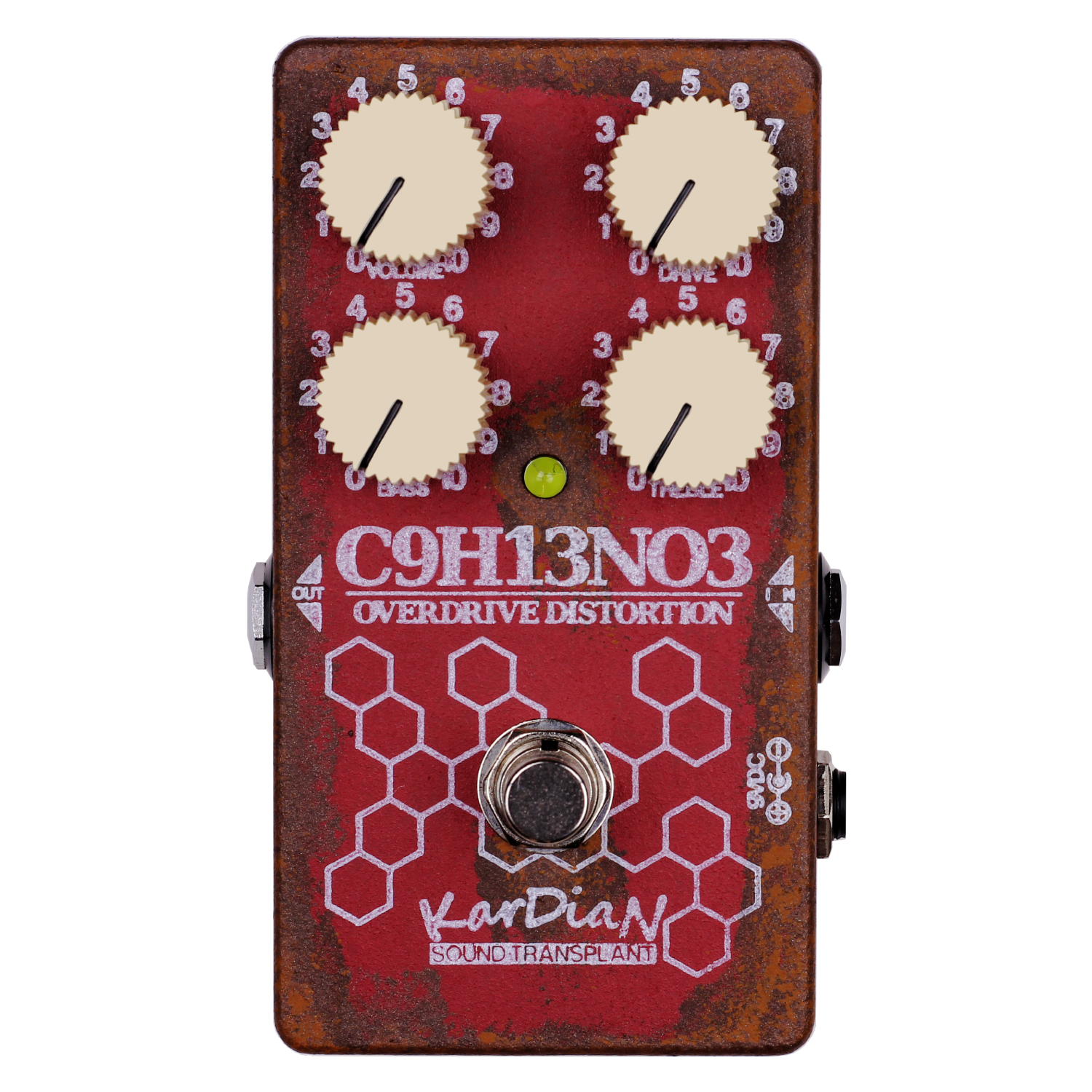 カージアン ギター用 エフェクター C9H13NO3 ADRENALINE C9H13NO3 