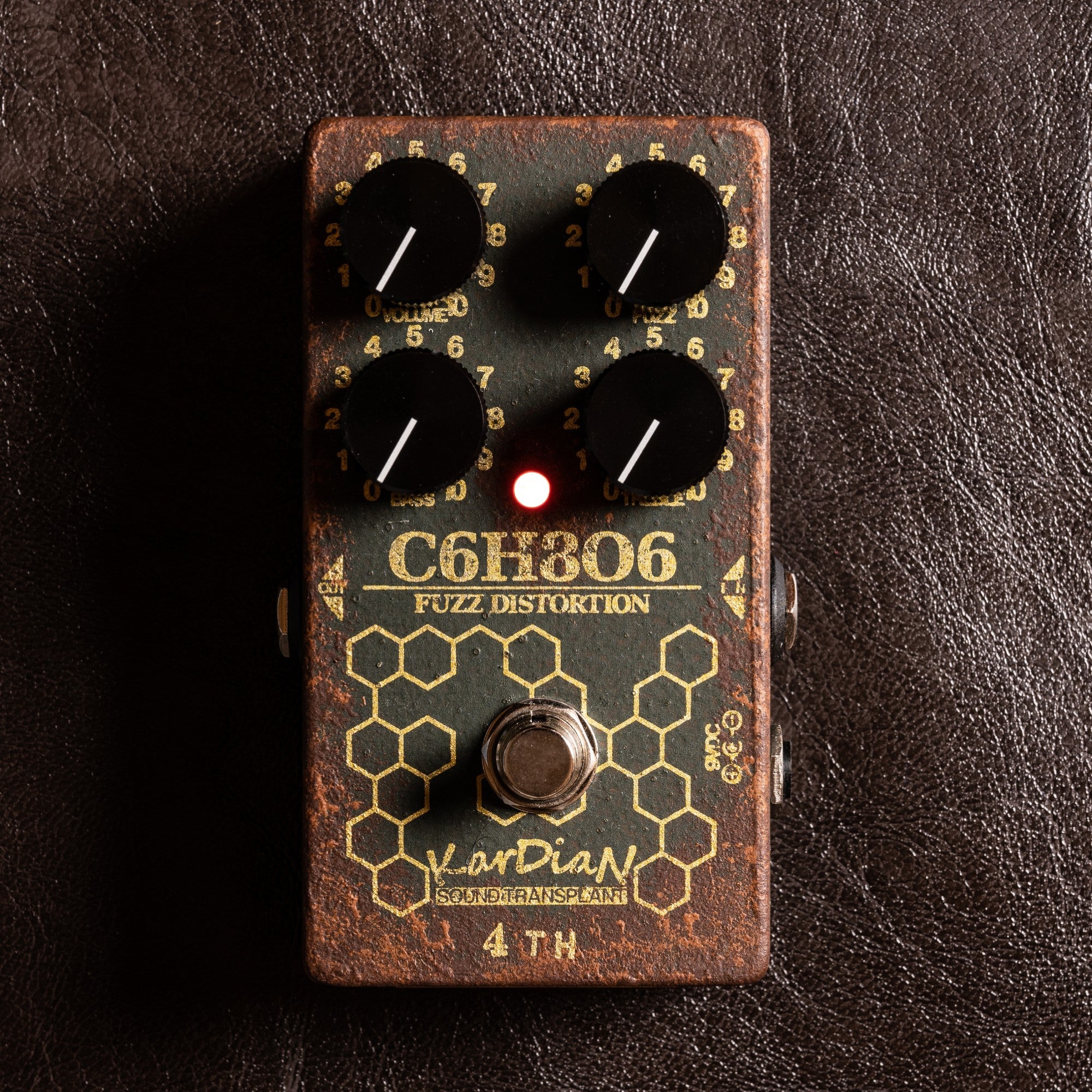 kardian pedals Vitamin C "Army Green Ver"
